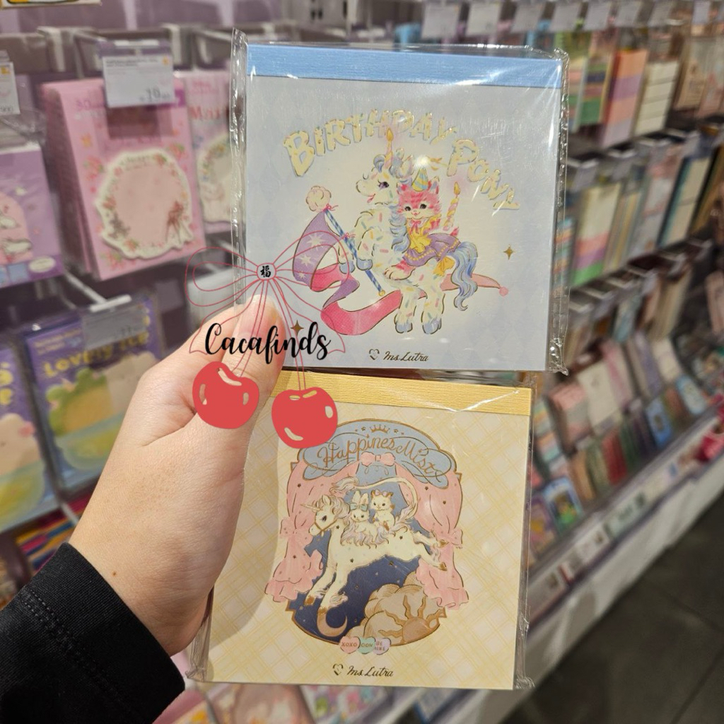 

OHSOME x Nakabayashi‼️Notebook / Memopad Ms Lutra Color Page (Yellow / Blue)