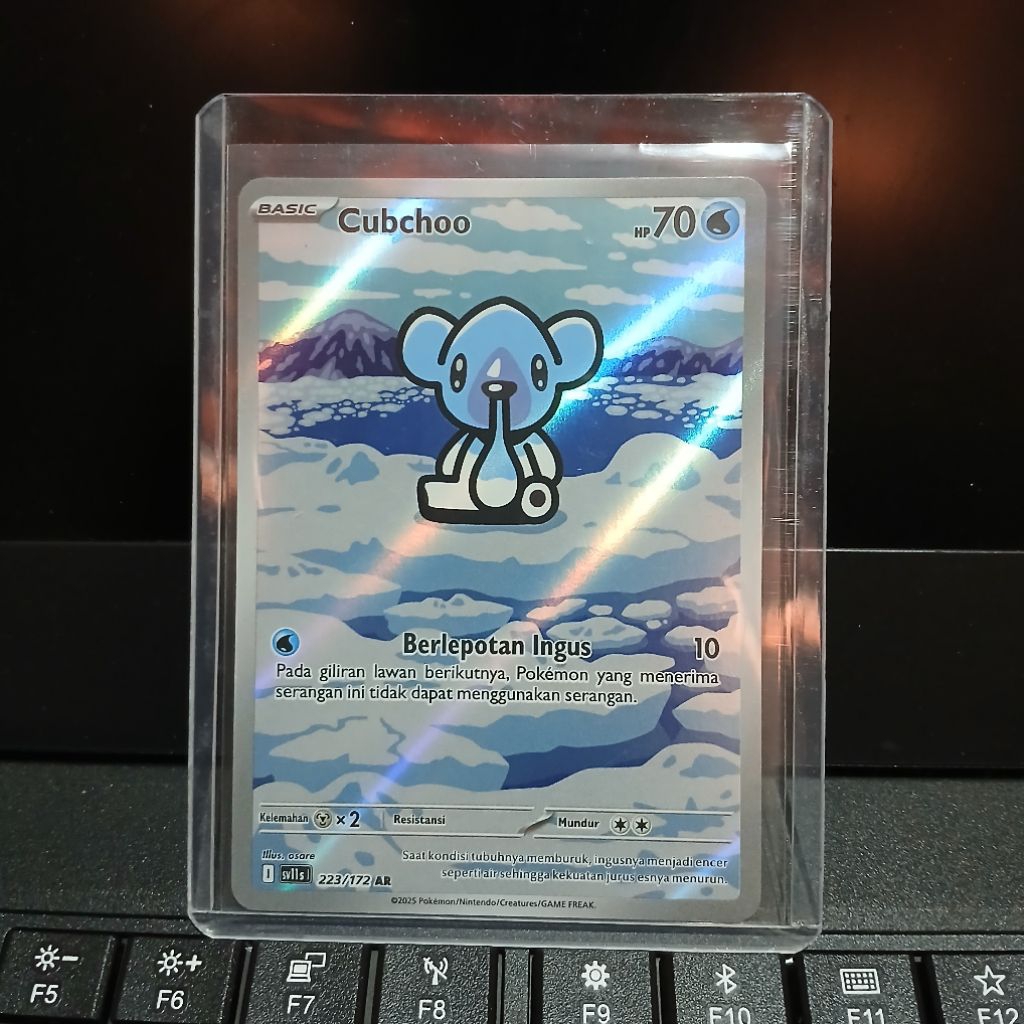 Cubchoo (AR) 223/172 - HITAM & PUTIH