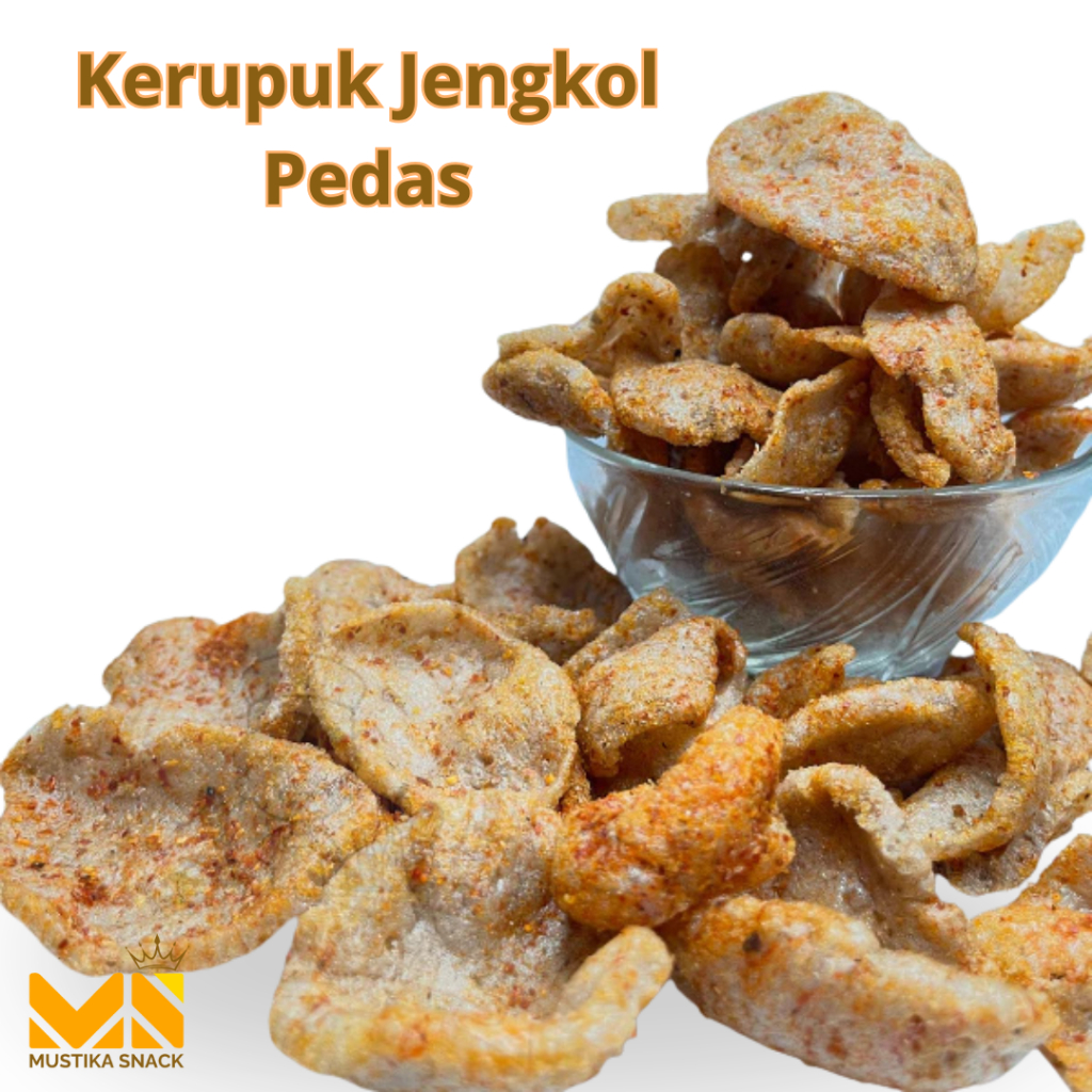 

Kerupuk Jengkol Pedas Bulat Daun Jeruk 1Kg