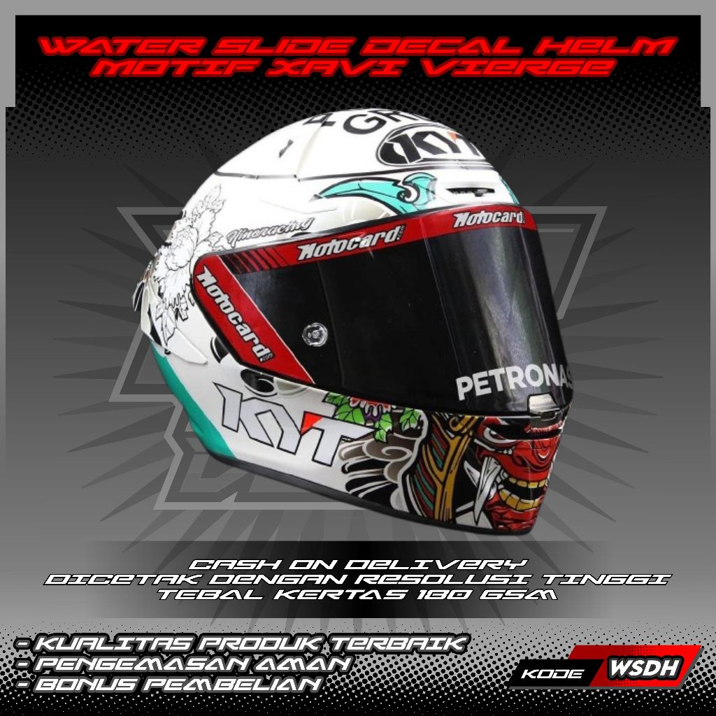 WATER SLIDE DECAL HELM MOTIF XAVI VIERGE