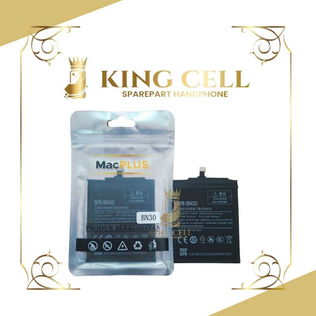 BATERAI XIAOMI BN30 / REDMI 4A ORI / BATTERY / BATRE