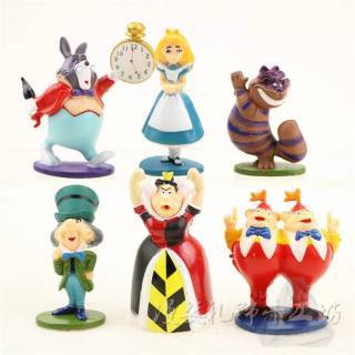 Figure ALICE IN WONDERLAND topper cake