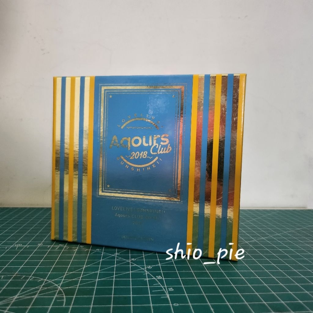 Love Live Sunshine Aqours club 2018 gold edition CD set
