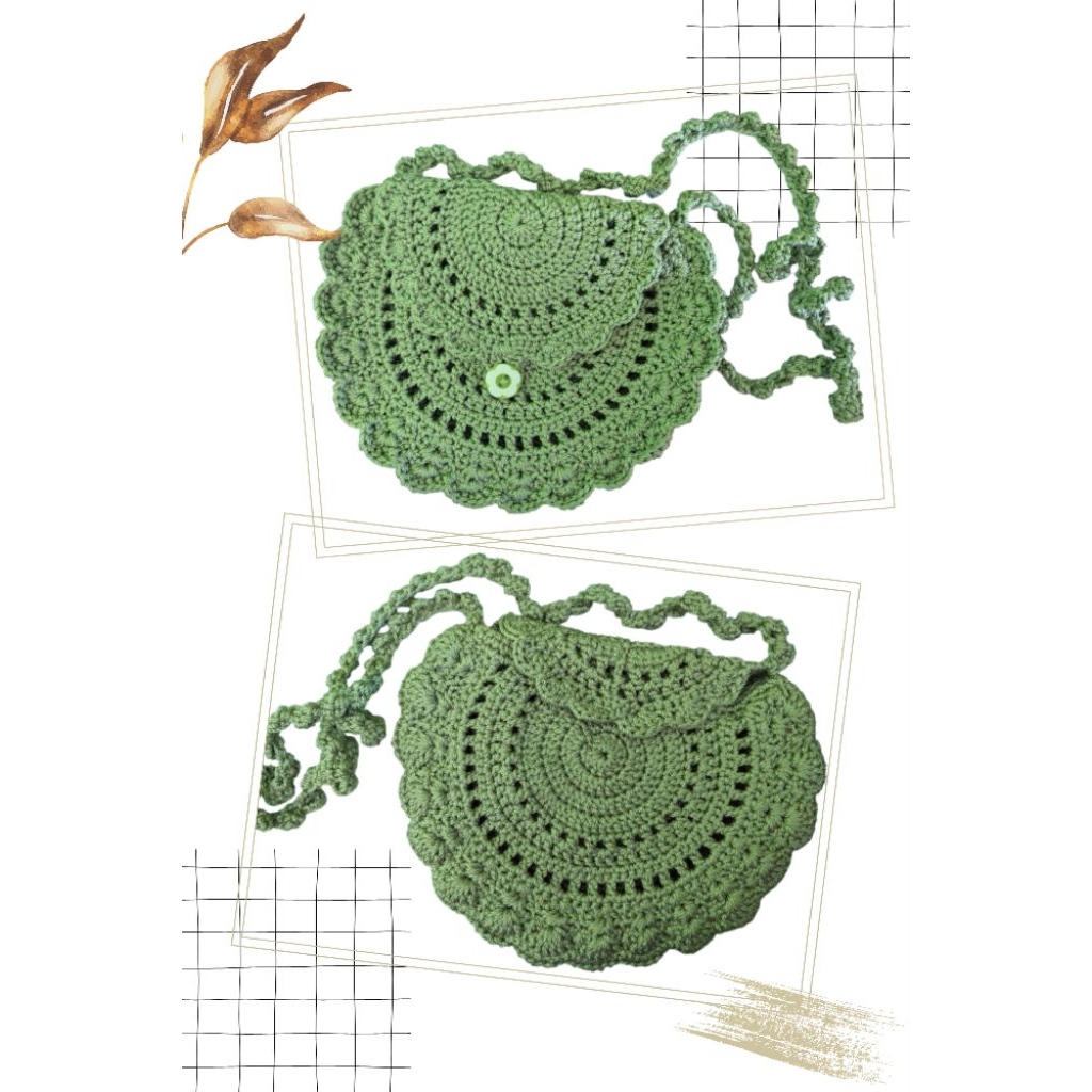 Tas bulat selempang / Tas slempang bulat