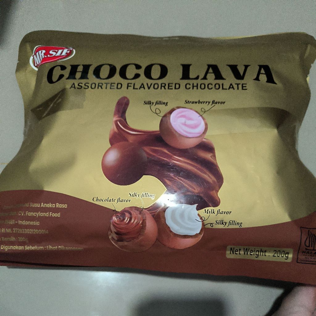

MR.SIF choco Lava assorted flavored chocolate