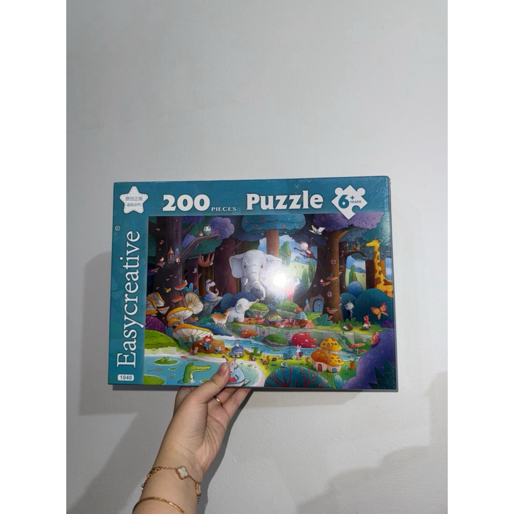 [NEW] OHSOME/KKV Easycreative Puzzle Picnic Party 200 pieces boxed puzzle 11ZF2001038/11ZF2001040 - 