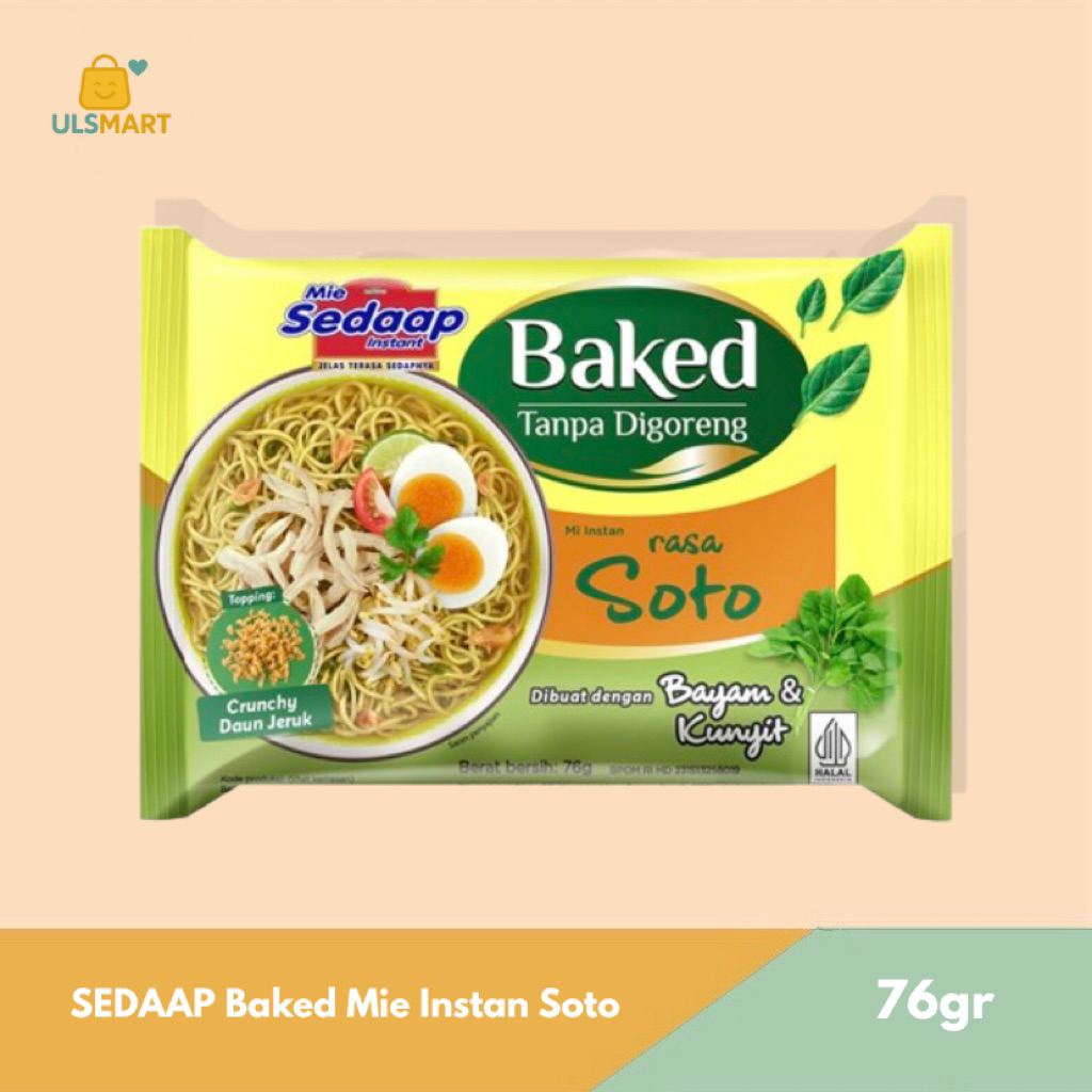

SEDAAP Baked Mie Instan Soto 76 g