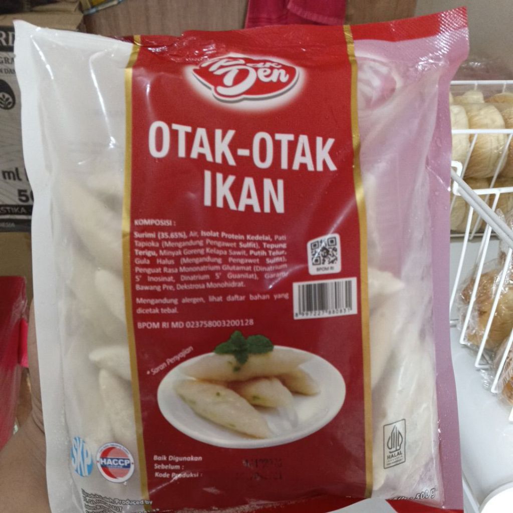 

Otak Otak Pak Den 500gr