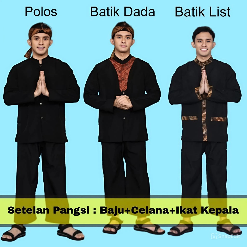 SETELAN PANGSI DEWASA-SETELAN BAJU ADAT-SETELAN BAJU TRADISIONAL-SETELAN BAJU PANGSI DEWASA