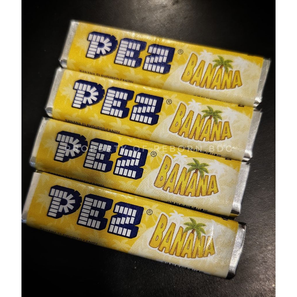 

PEZ CANDY PERMEN LEGENDARIS MADE IN AUSTRIA BANANA