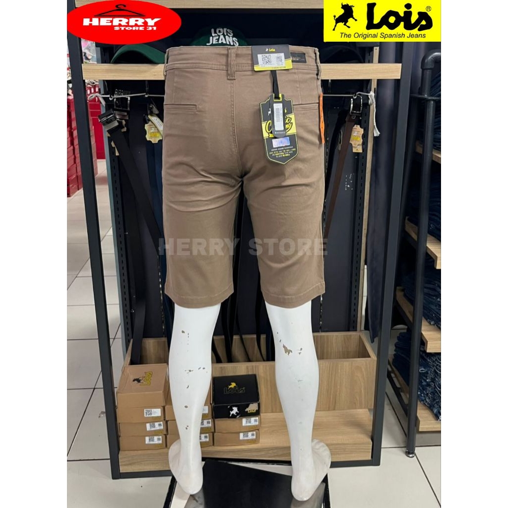 CELANA PENDEK MERK LOIS ORIGINAL SLIMFIT PREMIUM QUALITY