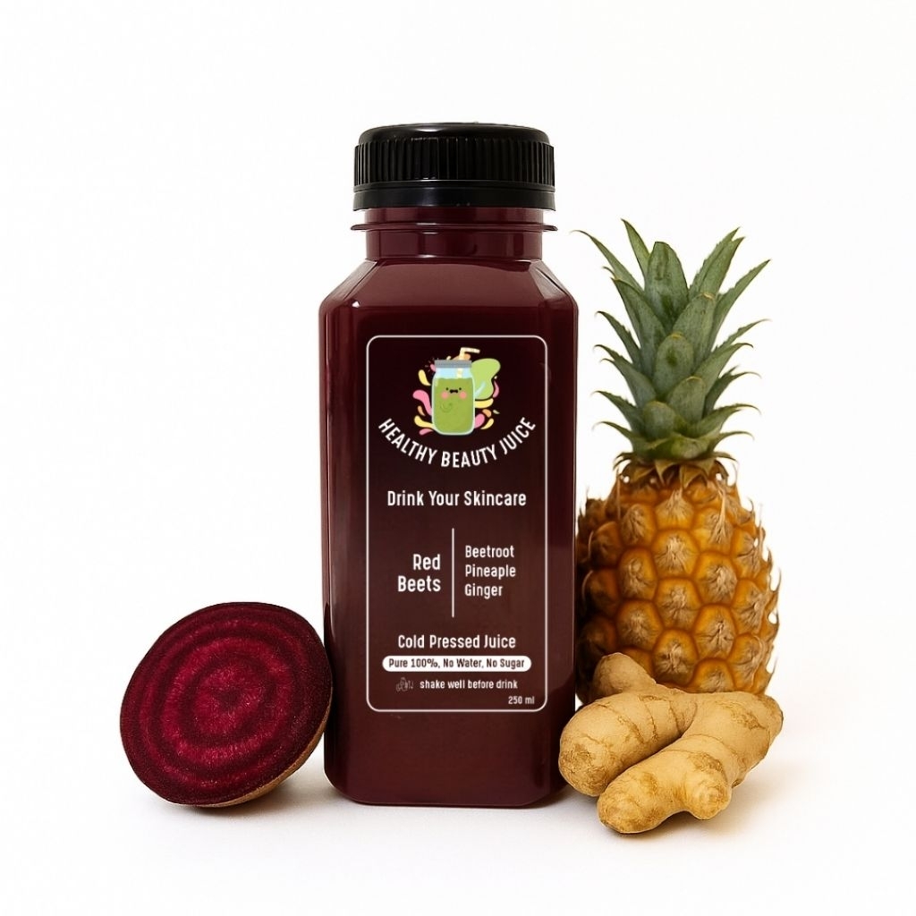 

Cold Pressed juice Red beets Series Jus buah dan sayur segar