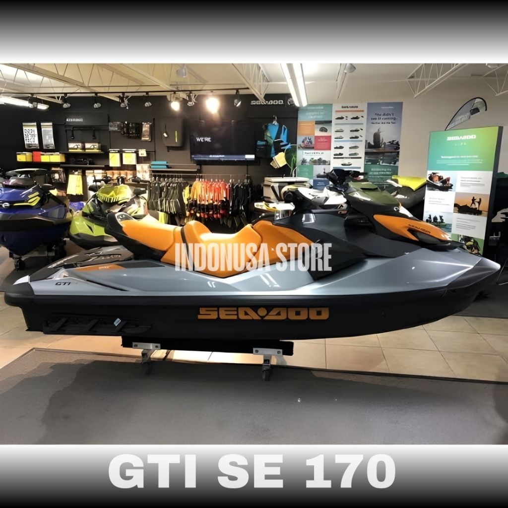 Jet Ski Asli Sea-Doo GTI SE 170 Speed Boat Perahu Kapal Boat