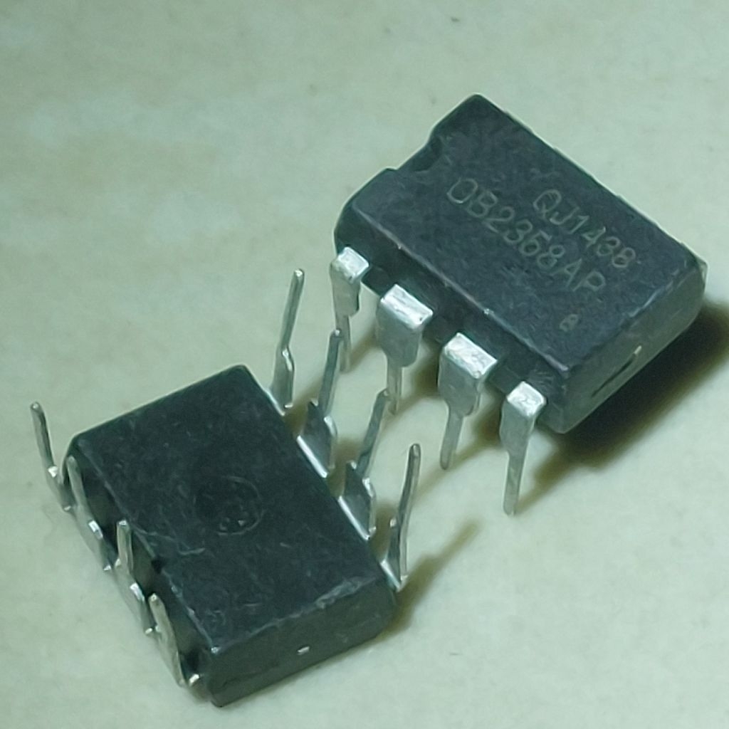 2 Buah 2Pcs OB2358AP Dip-8 Tancap OB2358 OB 2358 2358AP On Bright IC PWM Controller Power Switch LT