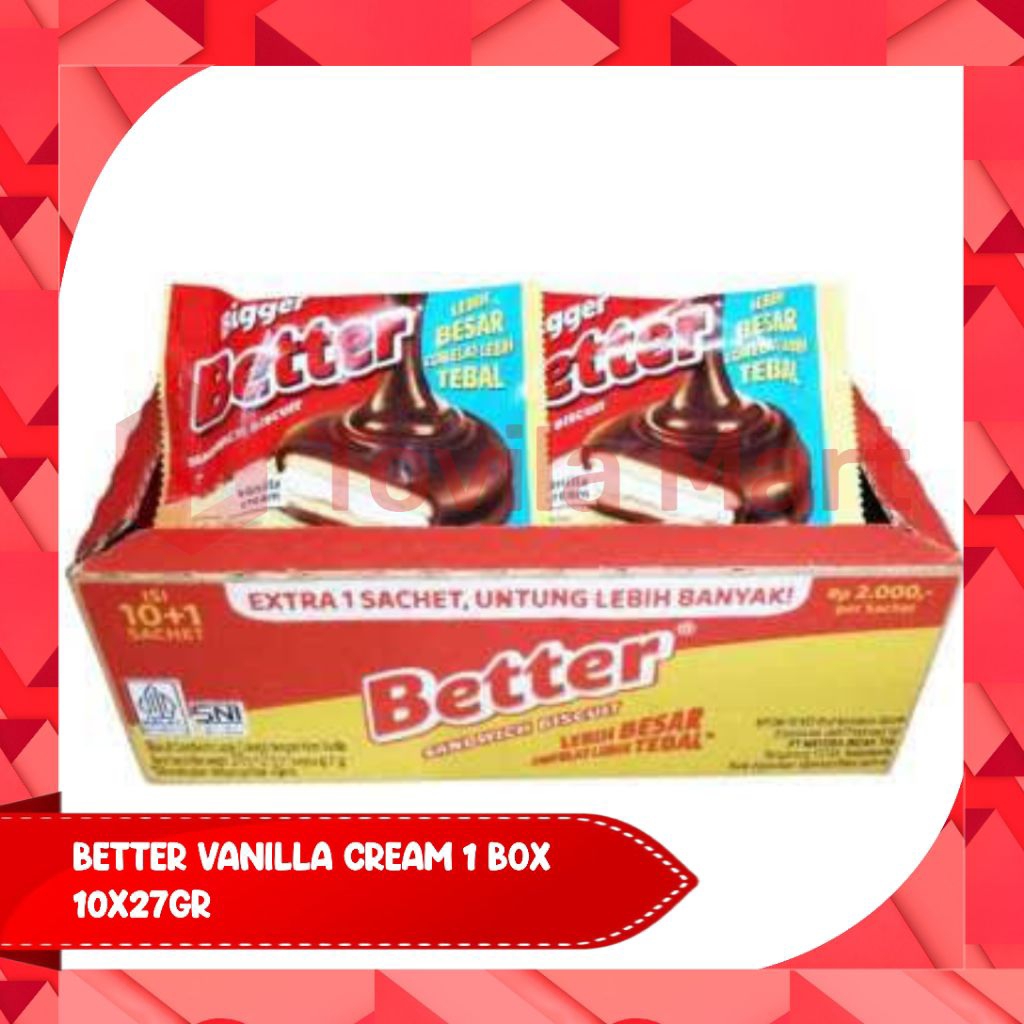 

Better Sandwich Biscuit Vanilla Cream Isi 10