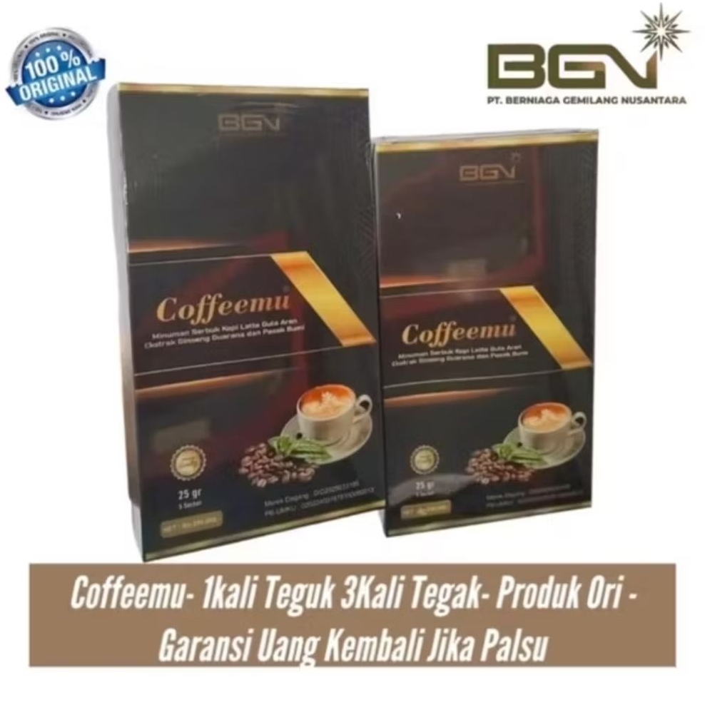 

COFFEEMU BGN ORIGINAL 100% KEMASAN TERBARU