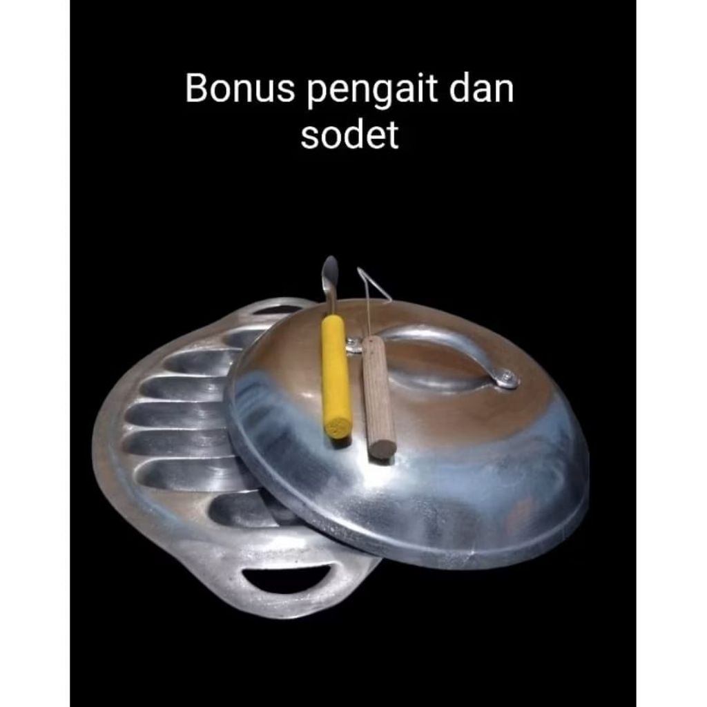 Cetakan Pukis parabola 12 lubang/Cetakan pukis anti lengket