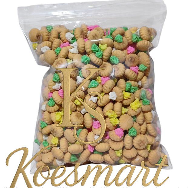 

Biskuit Gemrose 250gr/500gr/1Kg – Kue Kancing Manis Renyah Snack Repack Kiloan | koesmart