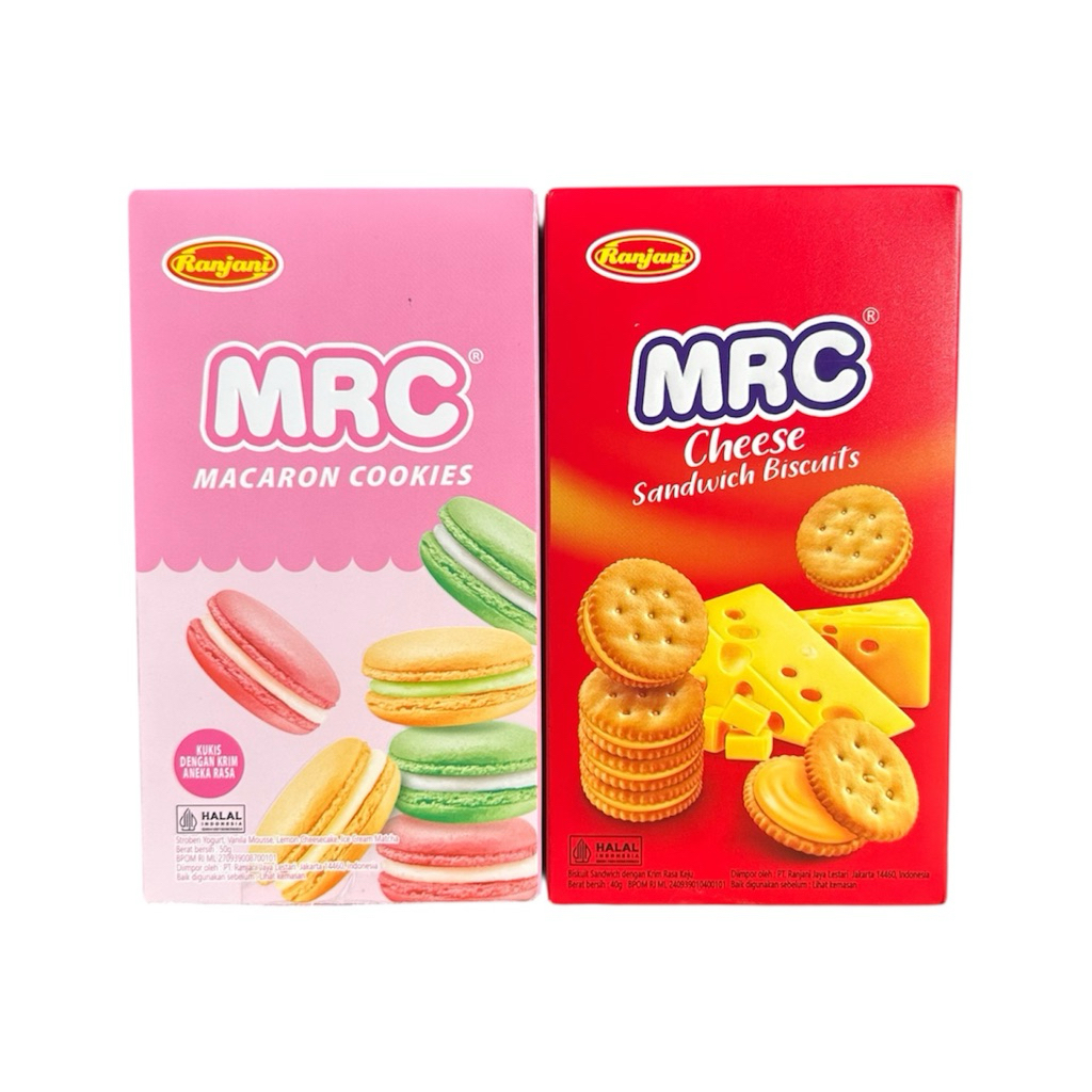

Ranjani MRC Cheese Sandwich Biscuits / Macaron Cookies Dengan Krim Aneka Rasa