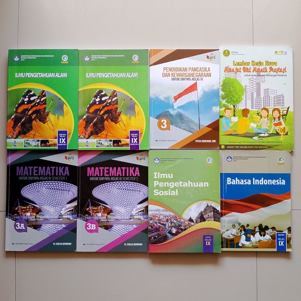 Buku Paket Pelajaran SMP Kelas 9 / IX Kurikulum 2013 K13