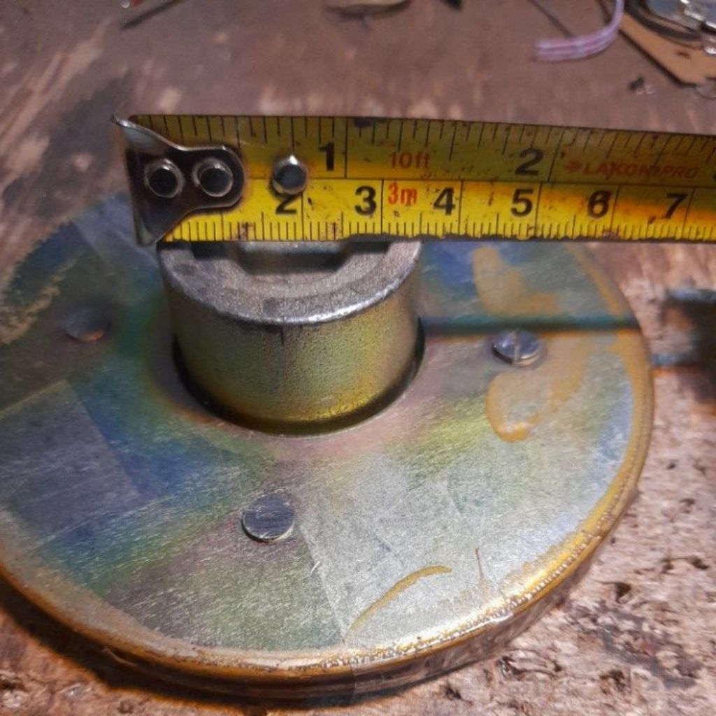 besi t yoke beserta washer speaker 12 inch