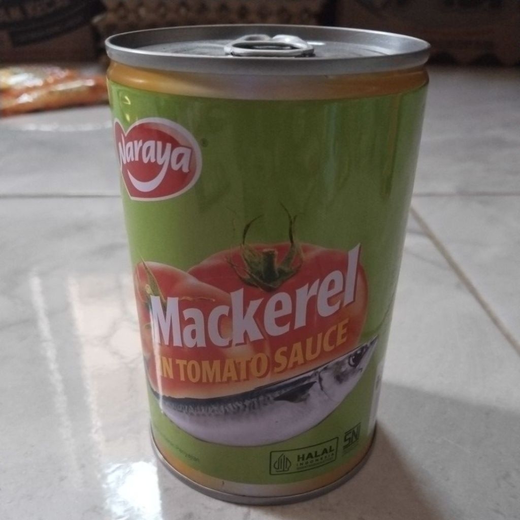 

Sarden mackarel Naraya kaleng