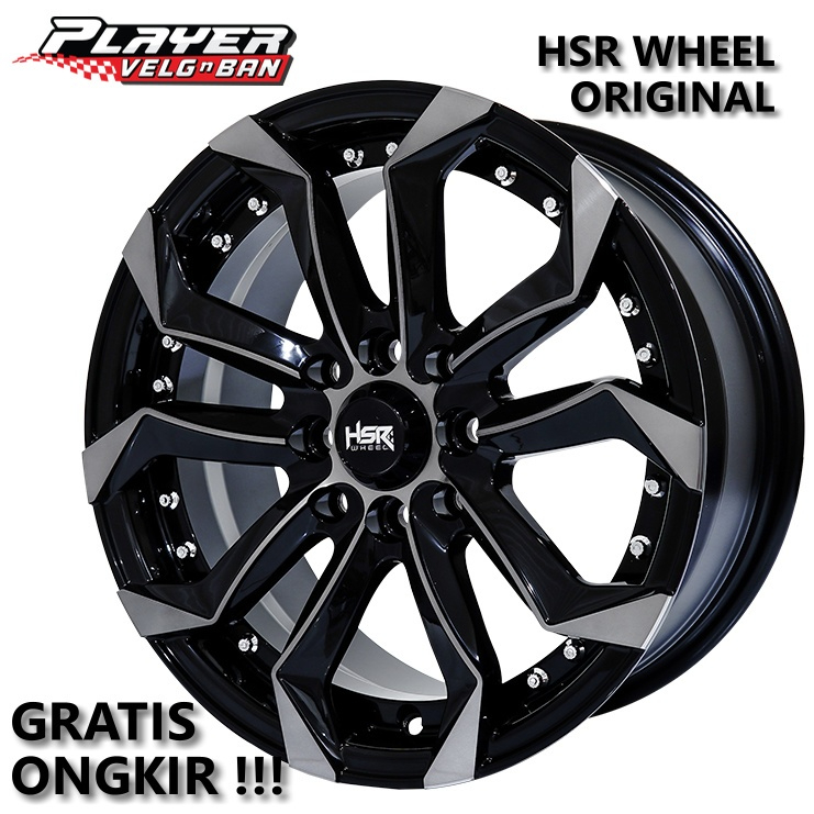 VELG MOBIL RACING RING16 UNTUK YARIS JAZZ LIVINA BINGOU PELEK HSR LABANG R16 L7 PCD4X100/4X114,3