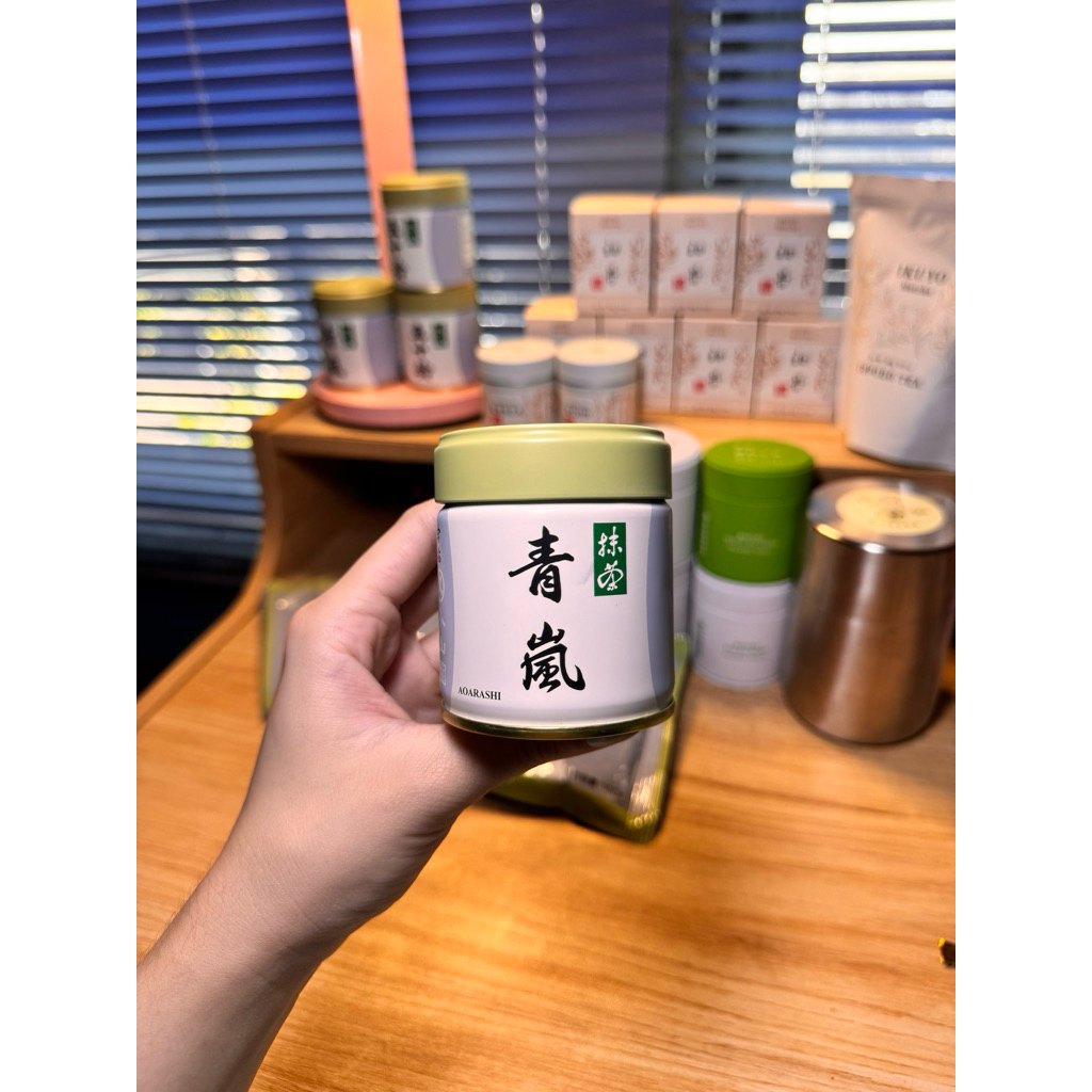 

READY STOCK! MARUKYU KOYAMAEN ORIGINAL JEPANG AOARASHI POWDER MATCHA 40gr can