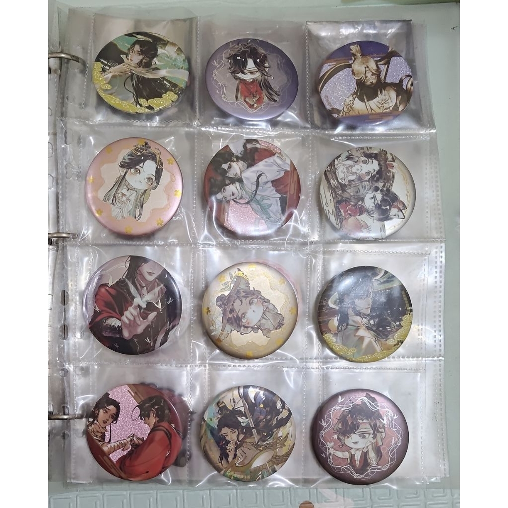 [Ready stock] Heaven Official's Blessing (Tian Guan Ci Fu) Manhua Badge Set