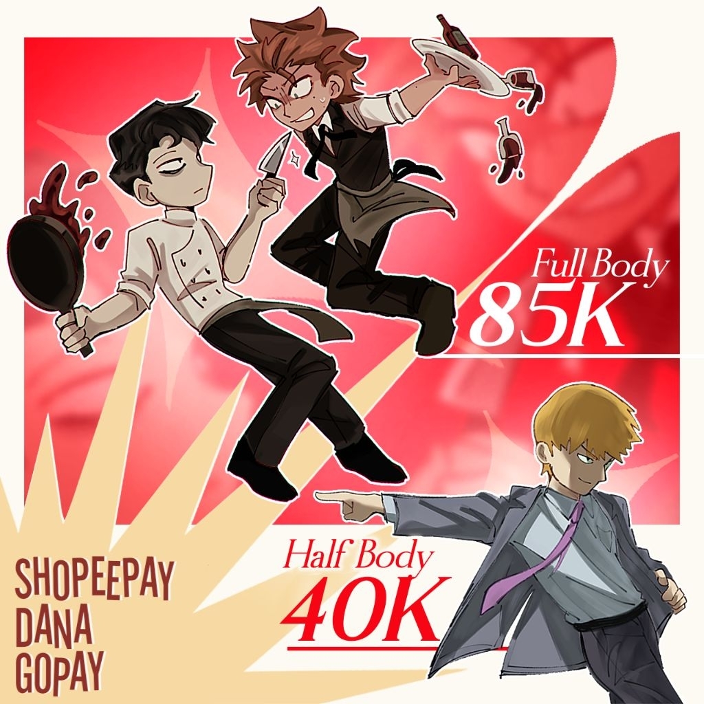 Jasa Gambar semi-chibi