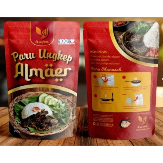 

Paru Ungkep Almaer 250gr Enak Plus Sambal