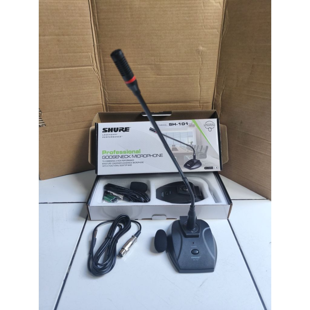 mic meja sh 101 mic kabel meja mikrofon podium mic meja murah