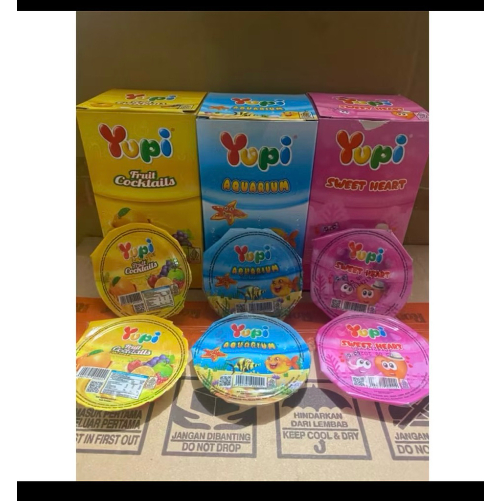 

Yupi Aquarium/Sweet Heart/Fruit Cocktail 12pcs