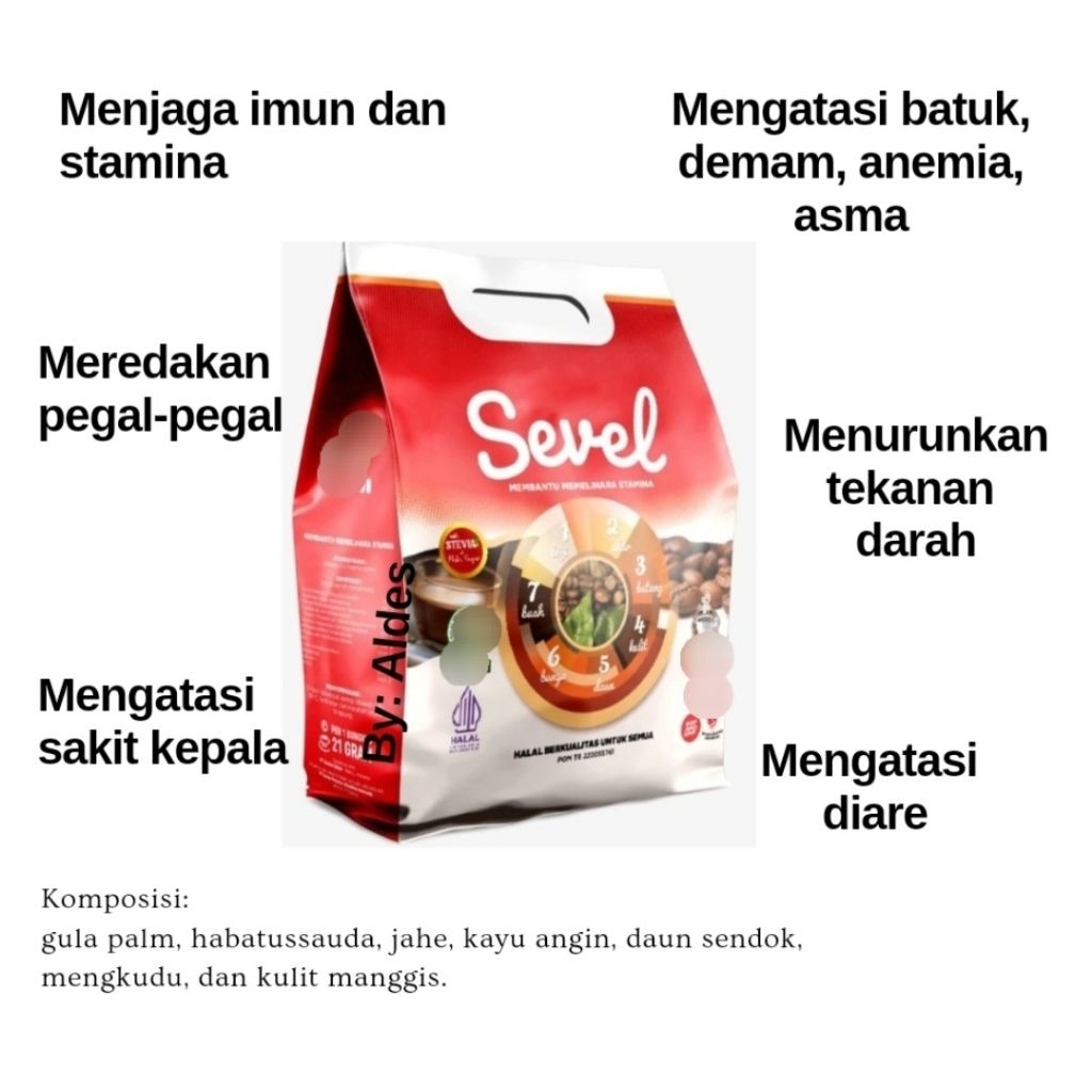 

KOPI HERBAL SEVEL ISI 20 KOPI TUJUH ELEMEN, OBAT BATUK, DIABETES, DARAH TINGGI, ASMA, DIARE, ASAM LAMBUNG, FERTIGO, PEGAL LINU, DEMAM BERDARAH, DIARE