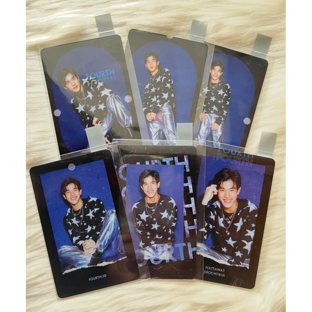 [Get All] Official Photocards Fourth Nattawat Shining Series Set GMMTV GeminiFourth