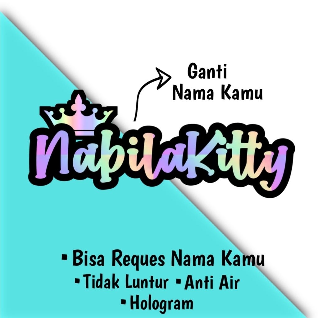 

Stiker Nama Kamu || Bisa Custom Reques Nama Kamu