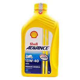 Oli Shell Advance AX5 4T 800ml 15W-40 Oli Motor Shell / Oli 4 tak shell