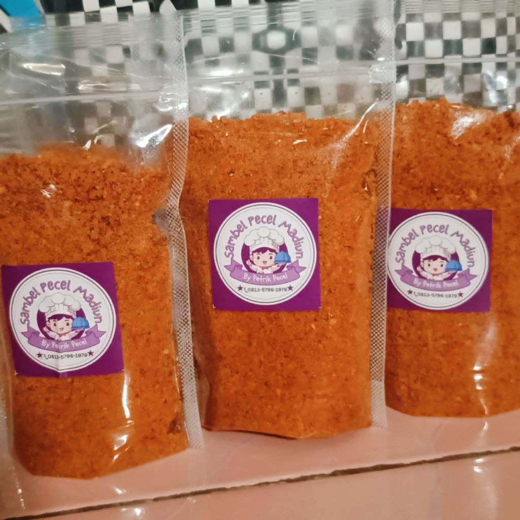 

Agen Sambel Pecel Madiun 250g, Juaranya bumbu Pecel, Asli MADIUN