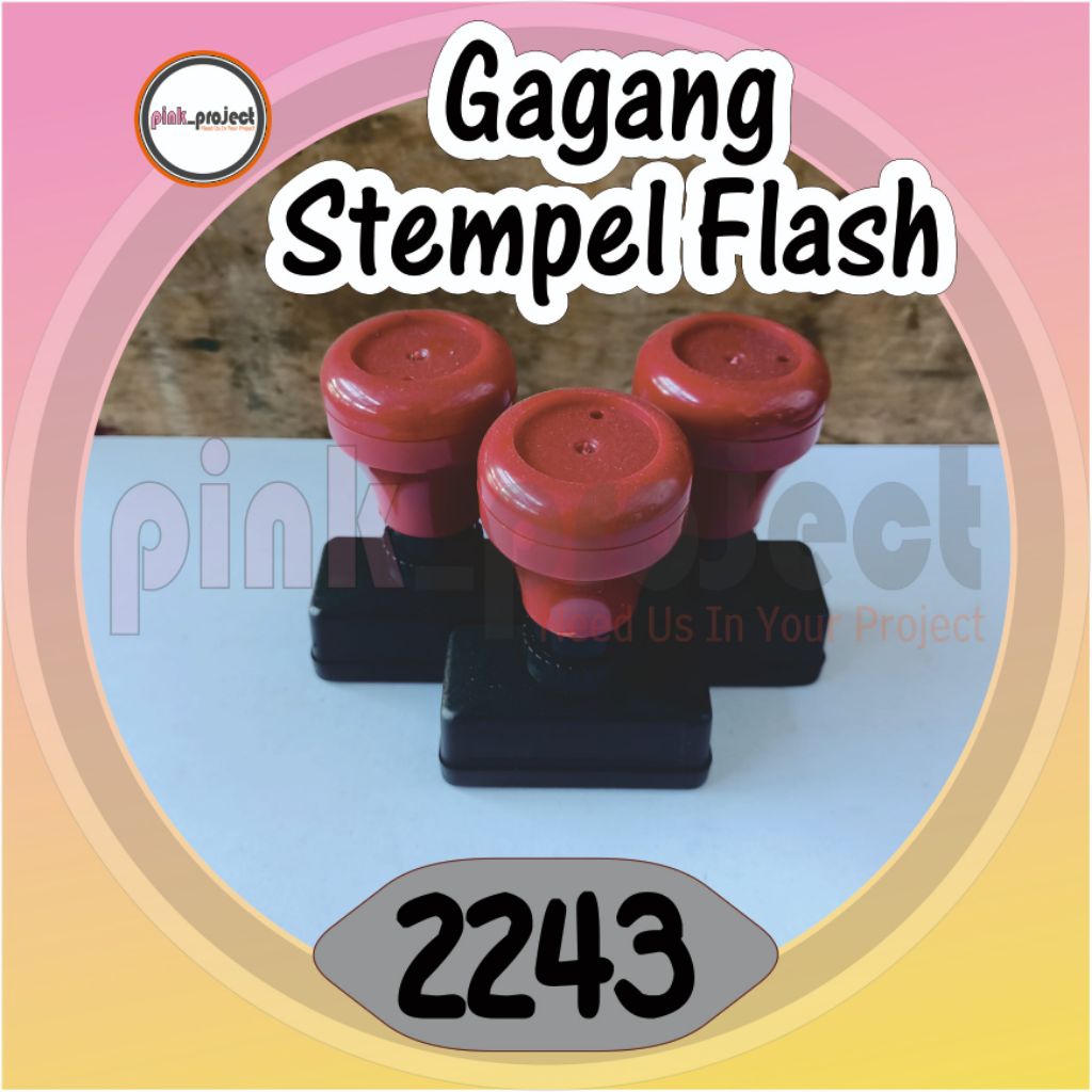 

Gagang Stempel Flash Otomatis Warna UKURAN CB2243