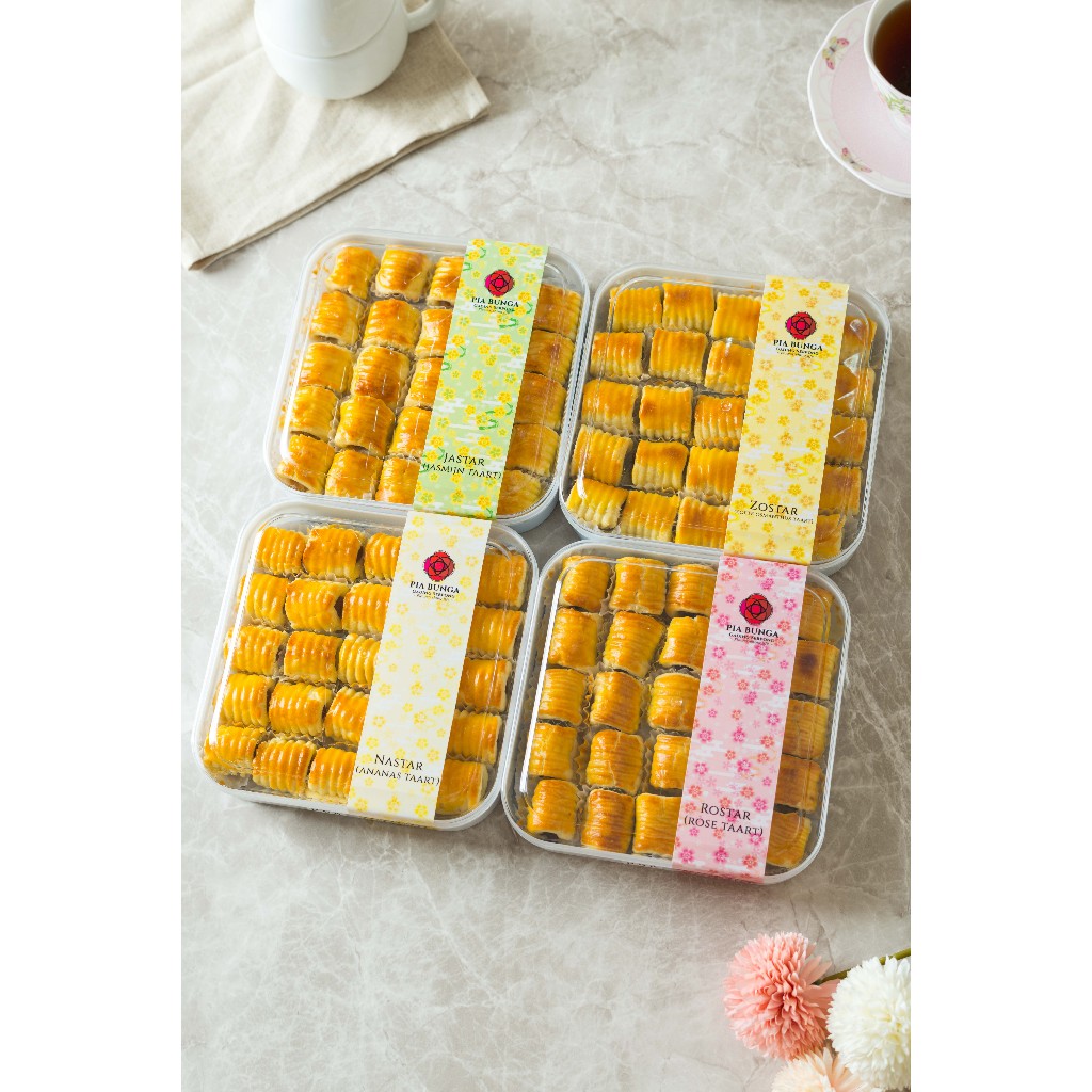 

VIRAL ! Nastar Rostar Zostar Jastar isian Mawar Osmanthus Melati enak banget harus coba