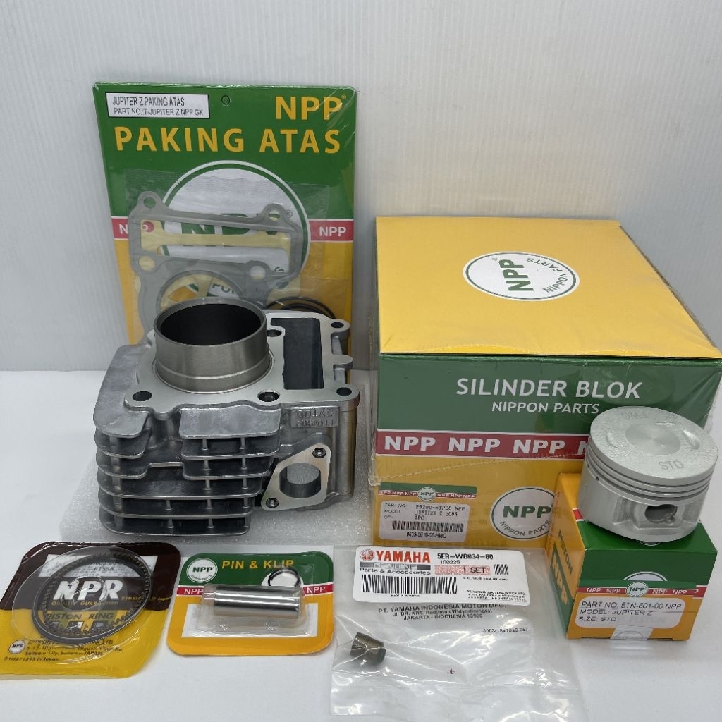 Paket Blok Seher Jupiter Z, Vega R New NPP Nippon Parts