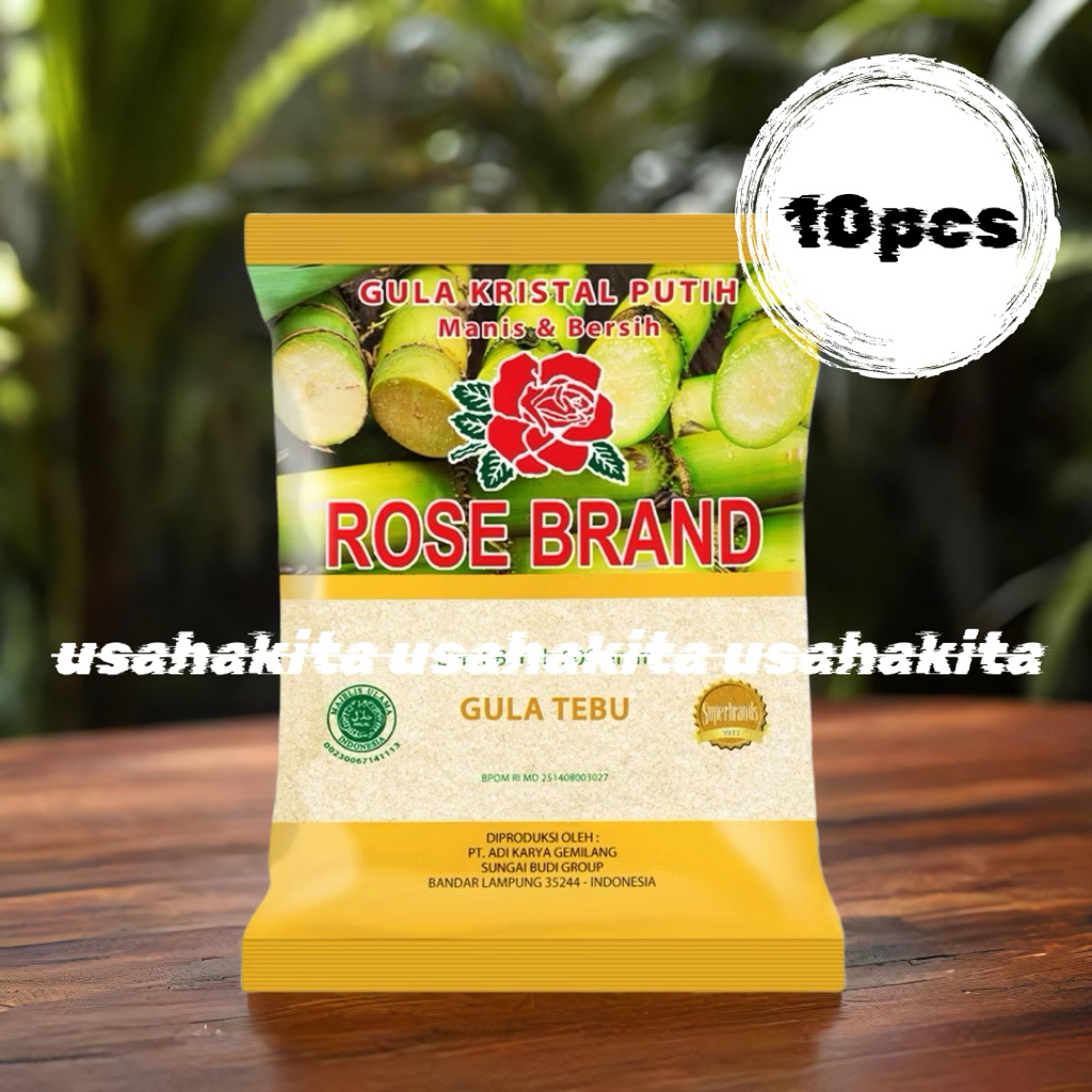 

Gula Kuning Rose Brand 1kg (10pcs)