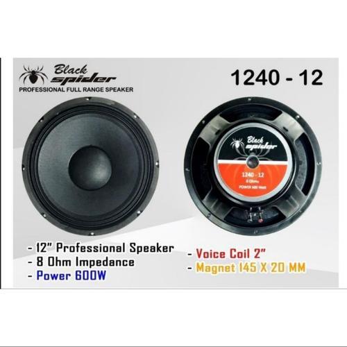 Speaker Black Spider 12 inch BS 1240-12 Original