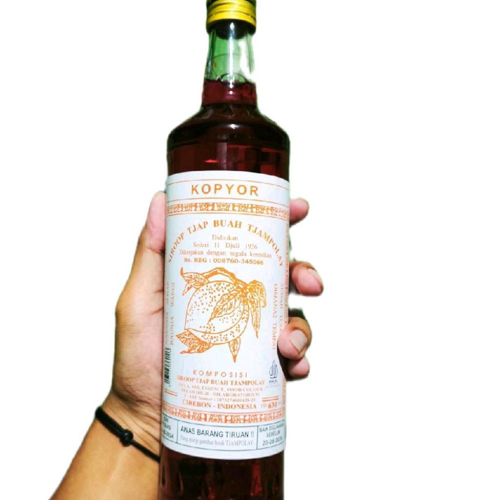 

Siroop Tjap Buah tjampolay varian kopyor 630 ml