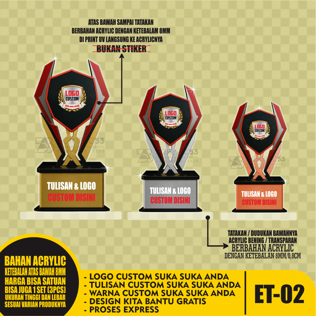 Piala Pes Fifa Playstation PS, Tropy Pes Fifa Playstation PS, Trophy Pes Fifa Playstation PS, Tropi 