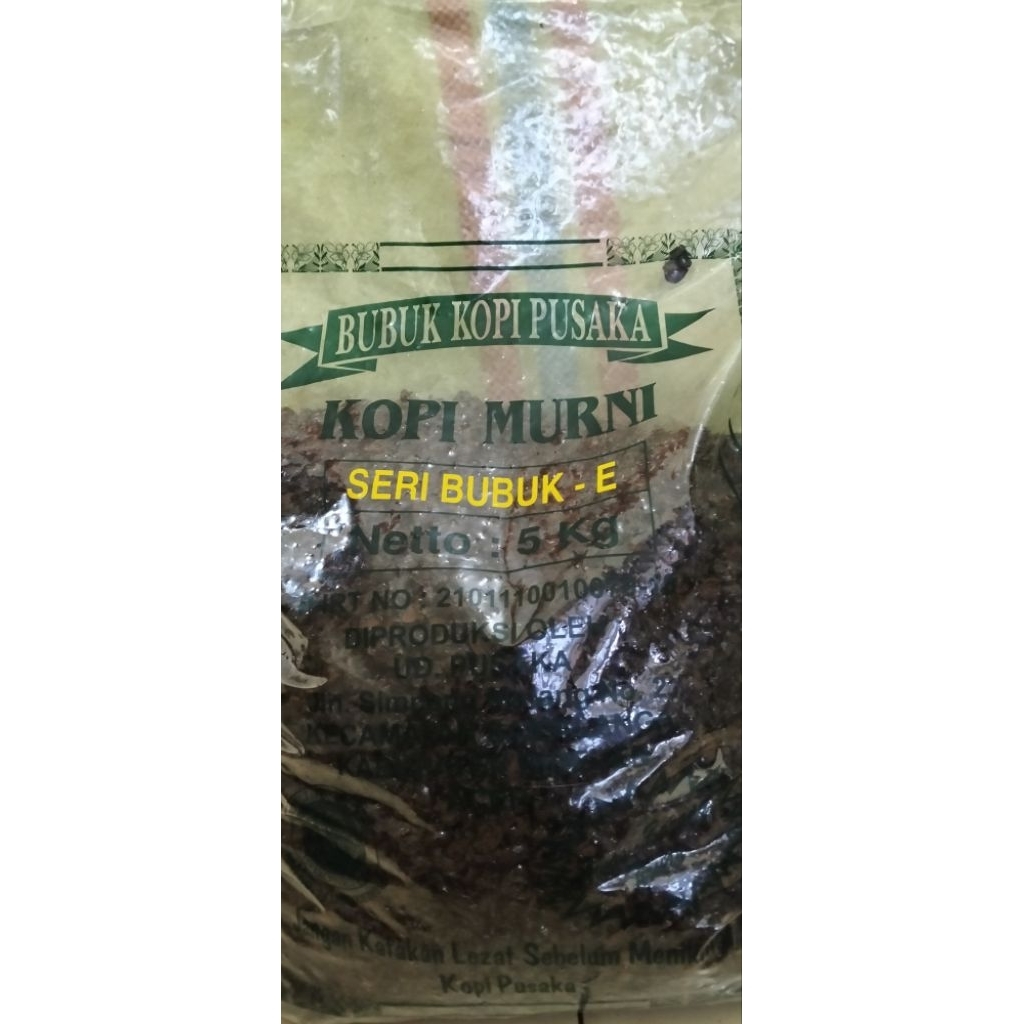 

Kopi Kasar Aceh 500 Gram Pusaka Seri E