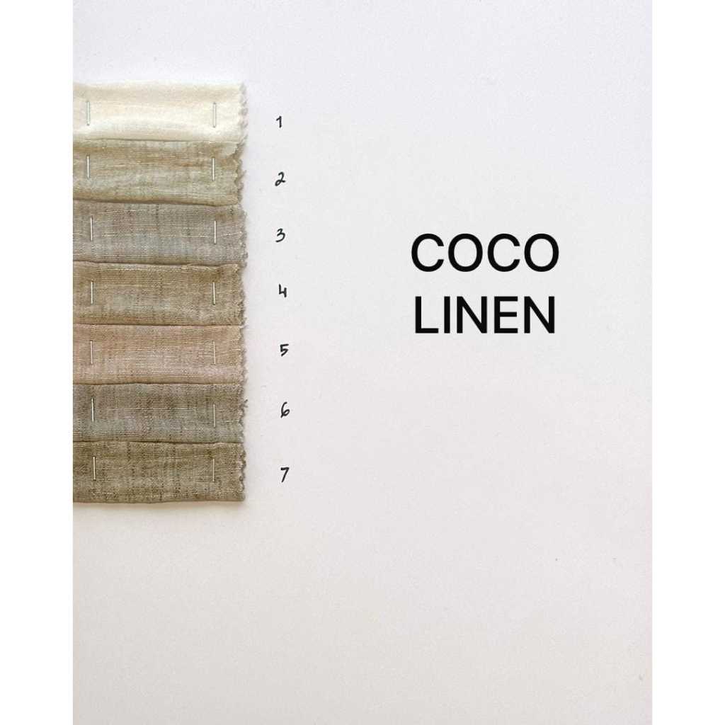 Kakania Textile 1 Roll Kain COCO LINEN