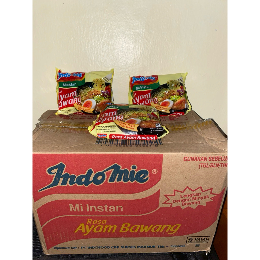 

Indomie Rasa Ayam Bawang 1 dus (40 bungkus)