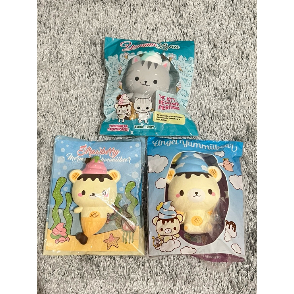 punimaru yummibear licensed squishy