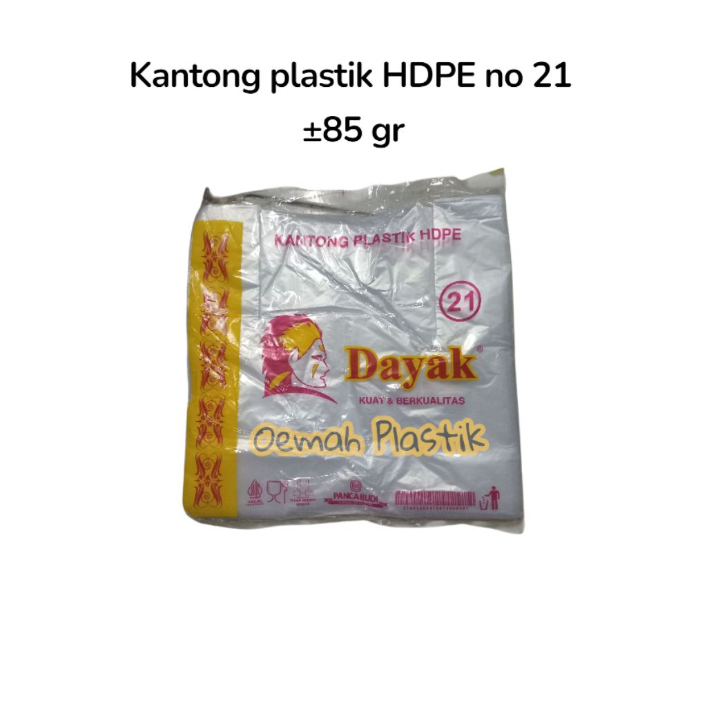 DAYAK Plastik HDPE Transparant No 21 | HDPE Transparant no 21 (GROSIR)